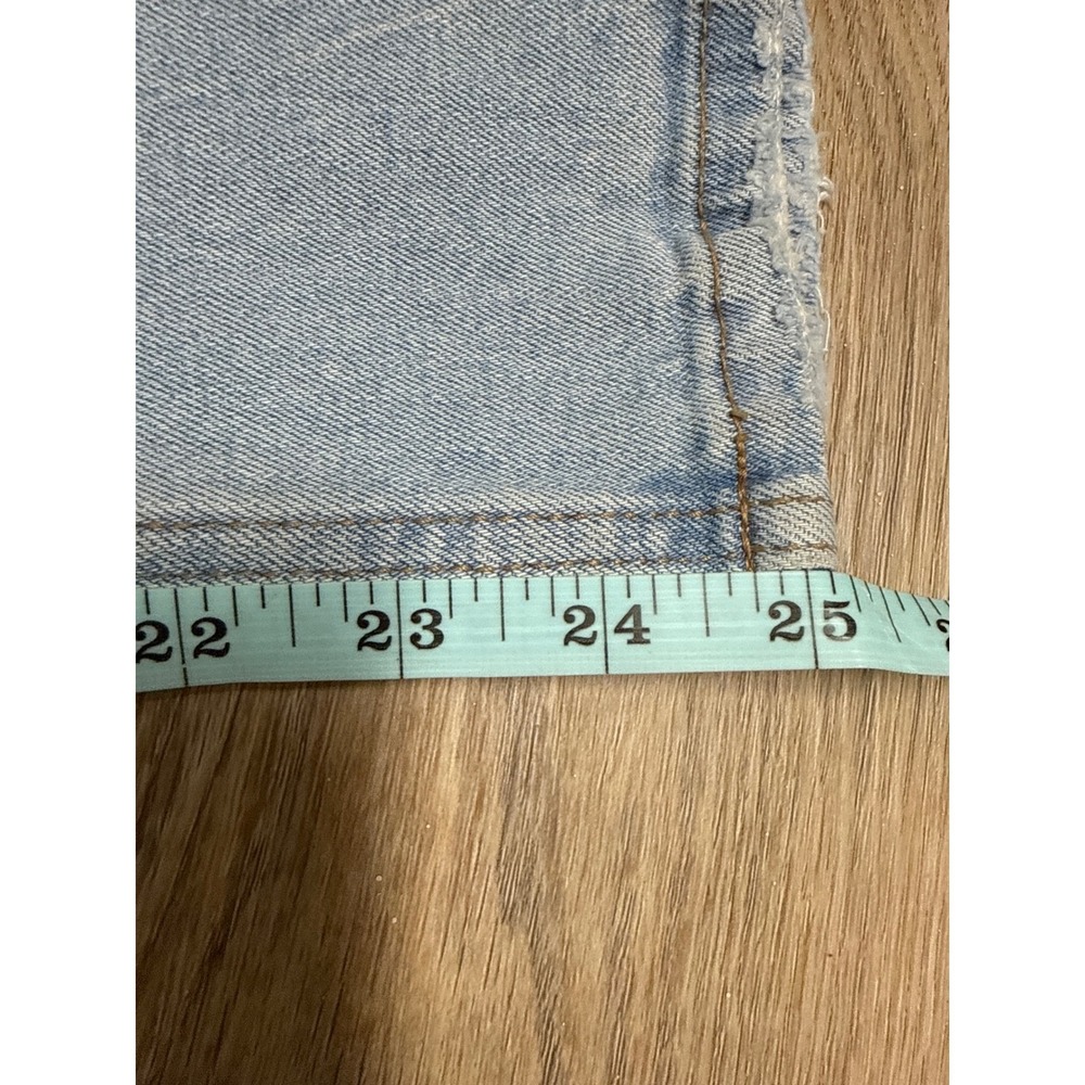 Abercrombie & Fitch (Light Blue) The Ankle Straight Jeans Womens 27/4R - Picture 5 of 5